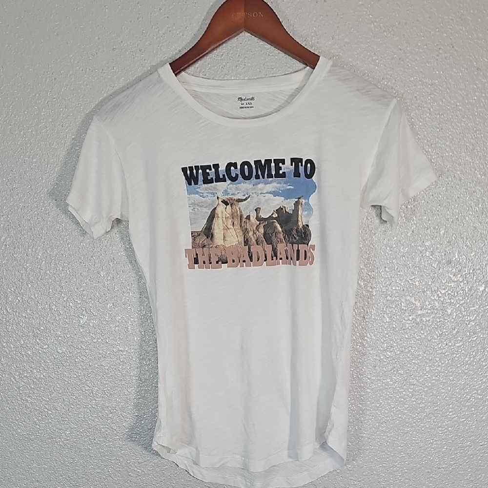 Madewell White Tee.